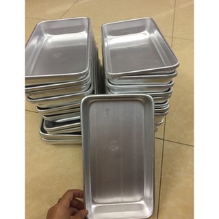 (thanh lý nghỉ bán)sét 2 khay làm đá nhôm loại to 3kg