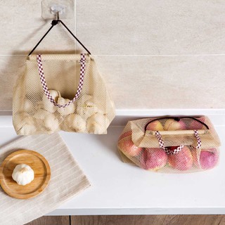 Túi Lưới Đựng Đồ Đa Năng - Túi Đựng Hành Tỏi, Rau Củ Nhà Bếp