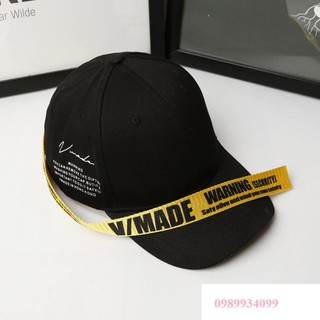 NÓN KẾT ĐUÔI DÀI WARING - ĐEN