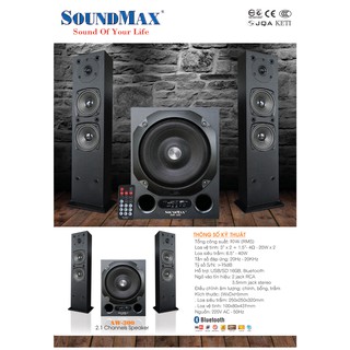 Loa vi tính SoundMax AW-300 (Hàng Chính Hãng)