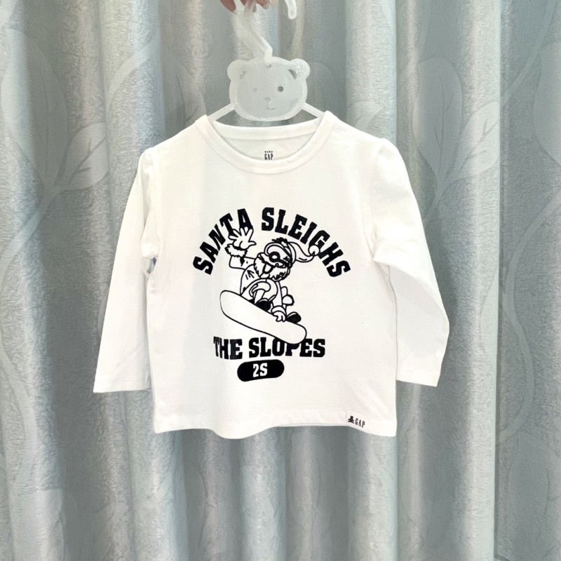 Áo thun cotton dài tay GAP xuất dư cho bé - AD02