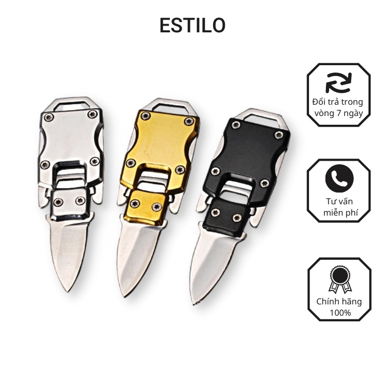 EDC móc khóa chiến thuật sinh tồn đa năng