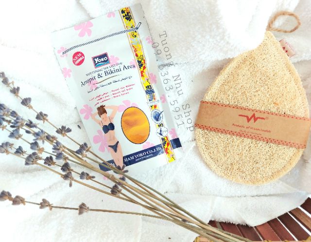 [Mua2 tặng 1 muối dâu] Muối Yoko tẩy tế bào chết vùng nách và bikini 220g | BigBuy360 - bigbuy360.vn