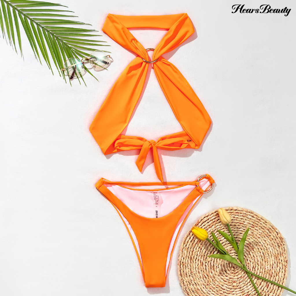 Set Đồ Tắm Trơn Màu Quyến Rũ Dành Cho Nữ | BigBuy360 - bigbuy360.vn