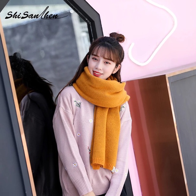 Khăn choàng cổ dệt kim khăn choàng cổ lạnh