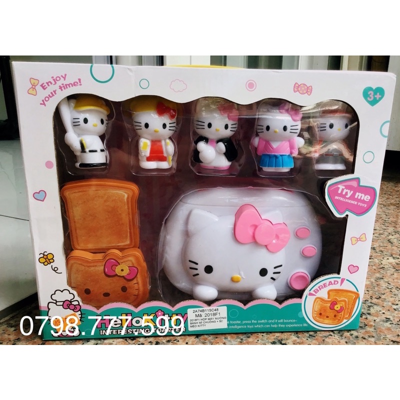 Máy nướng bánh mì Hello Kitty
