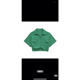 [ORDER TAOBAO] ÁO SƠ MI CROPTOP XOẮN EO NHIỀU MÀU