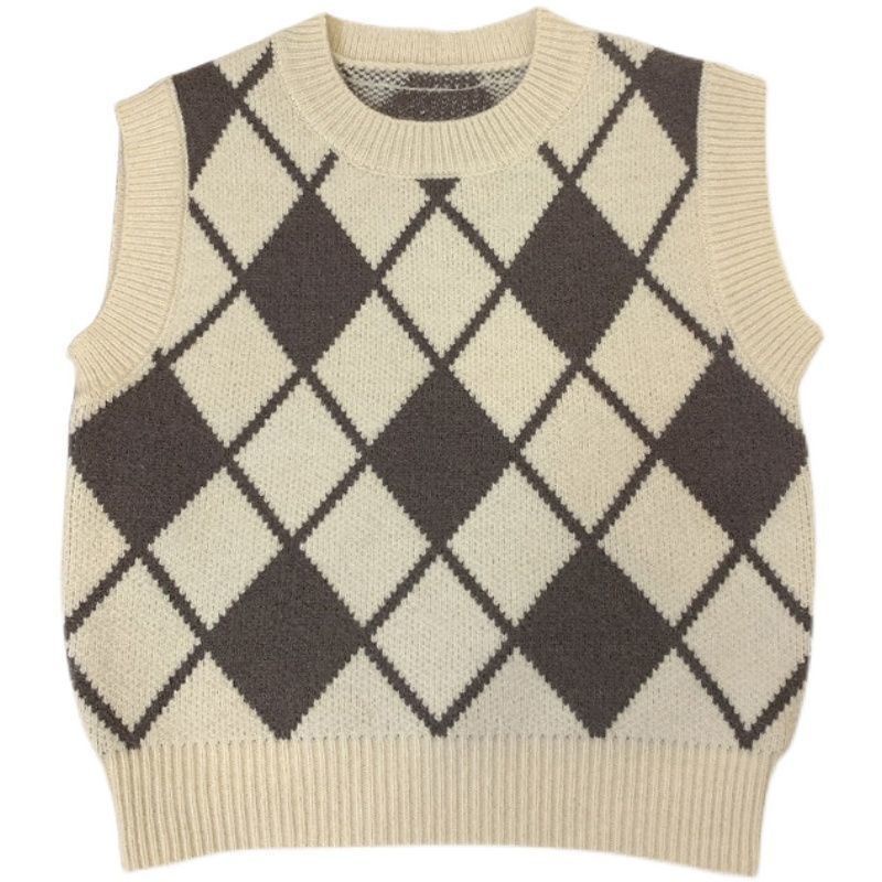 Áo Sweater Dệt Kim Không Tay Nhiều Màu Sắc Thời Trang Xuân Thu Dành Cho Bé Trai