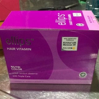 1 hộp (12 vỉ x 6 viên) dưỡng tóc Ellips Hair Vitamin
