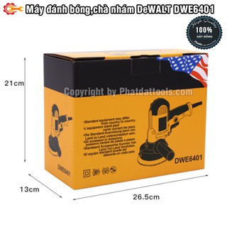 Máy đánh bóng oto,xe máy DWE6401-Máy chà nhám