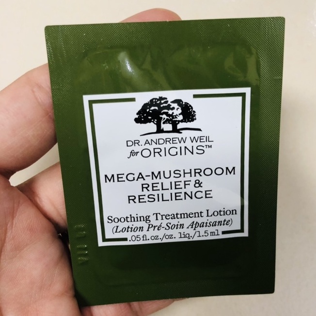 Sample mẫu thử Toner nấm linh chi ORIGINS MegaMushroom Relief & Resilience Soothing Treatment