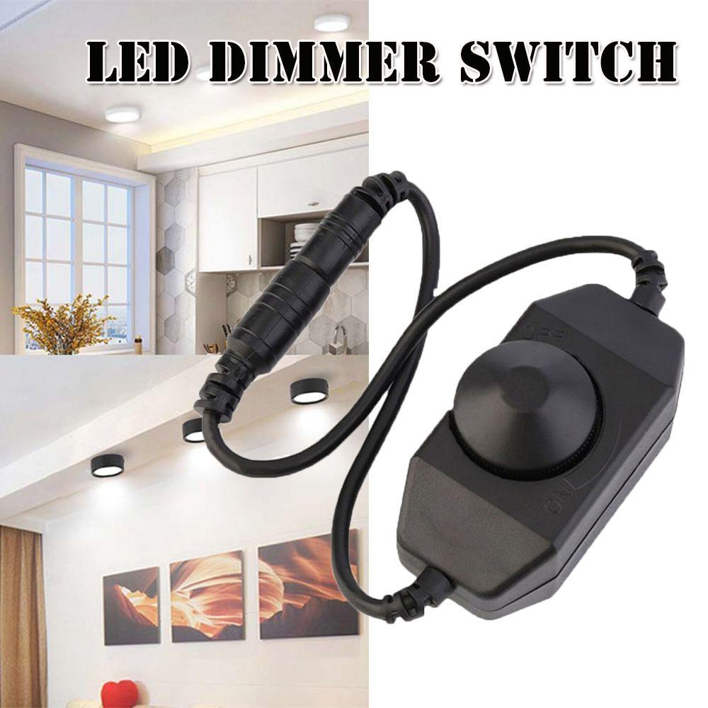 LAKAMIER Công TắC ĐiềU ChỉNh Độ SáNg ĐèN LED 12V - MàU Đen /