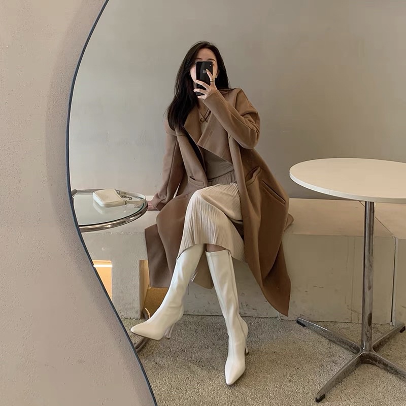 boot da mũi nhọn gót 8p | BigBuy360 - bigbuy360.vn