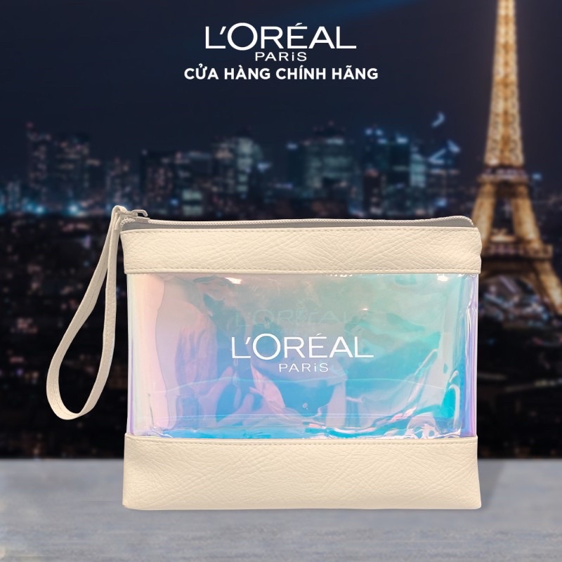 Túi đựng mỹ phẩm du lịch cao cấp Hologram L'Oreal Paris