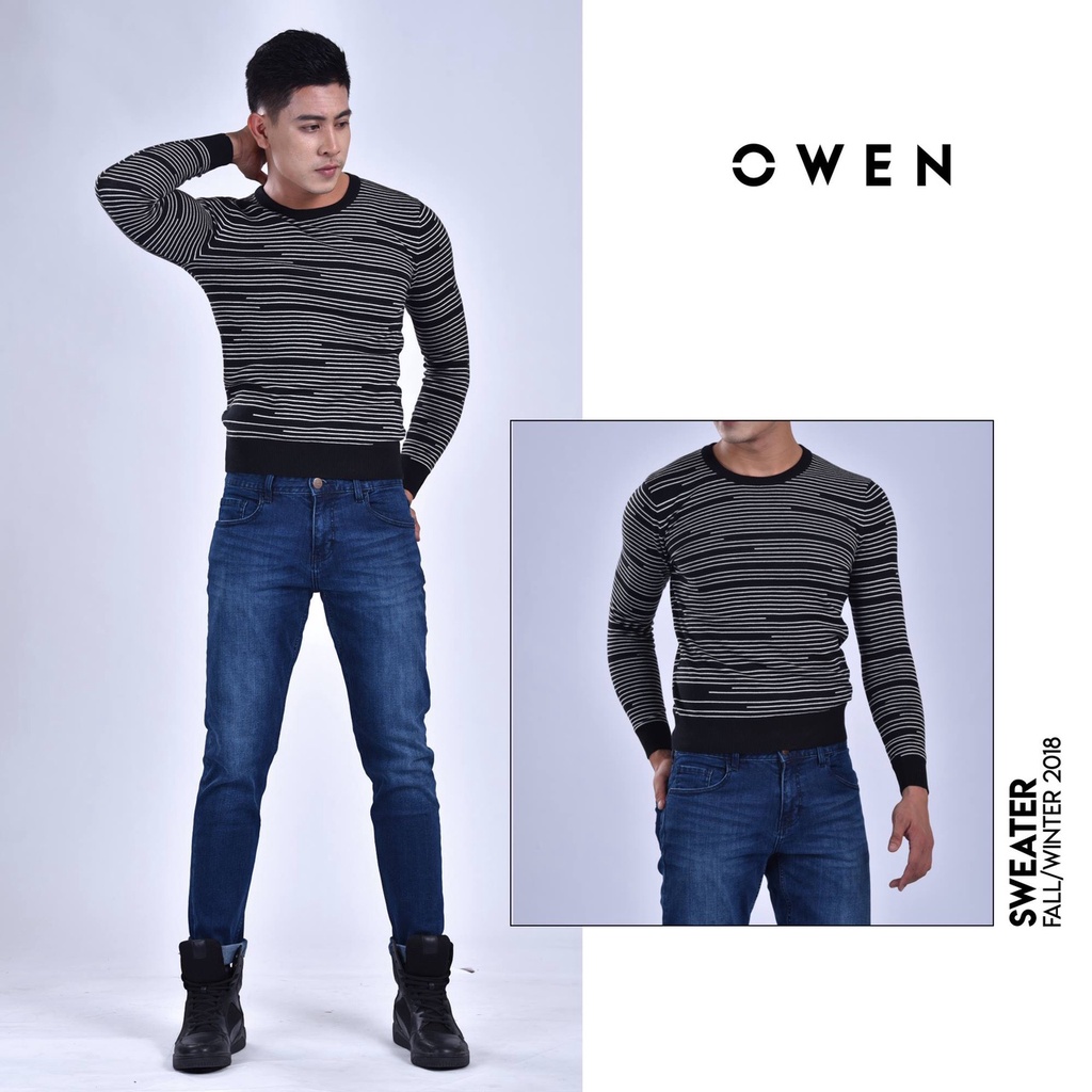 [SIZE S/L] OWEN - Áo len nam Owen không xù, không bai dãn