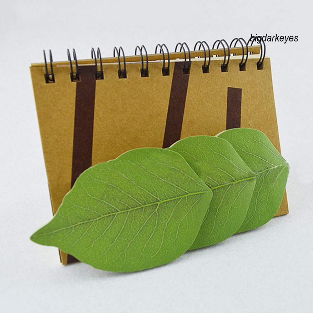 Giấy Ghi Chú Hình Chiếc Lá Sáng Tạo
