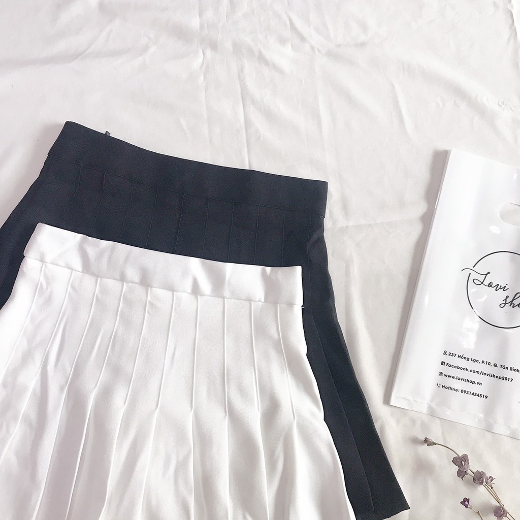 Chân váy tennis phong cách Hàn Quốc LOVI