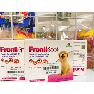 Nhỏ gáy trị ve Fronil (1 ống)