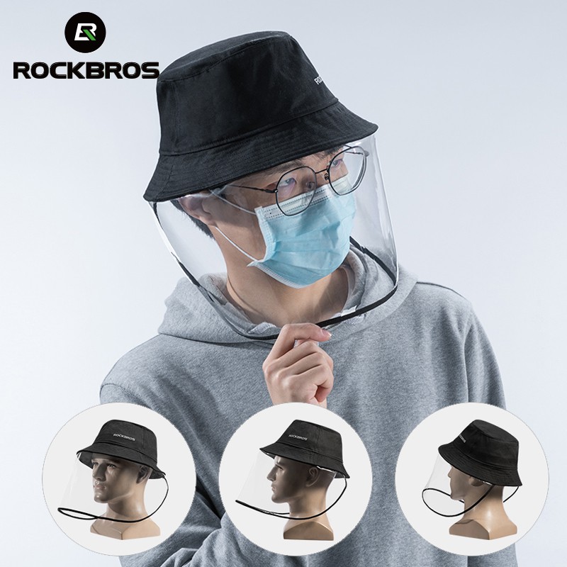 ROCKBROS Nón Tai Bèo Chống Nắng Chống Giọt Bắn Màu Đen