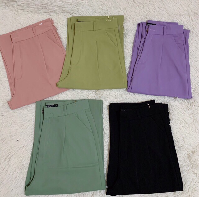 Quần cạp cao đủ màu dài 100cm | BigBuy360 - bigbuy360.vn