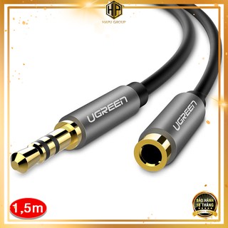 Cáp Nối Dài Loa 1.5m Ugreen 10593 chuẩn 3.5mm chính hãng - Hapugroup