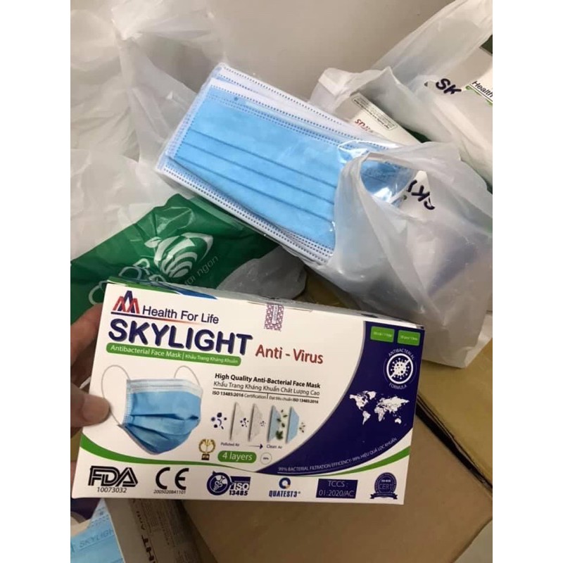 SKYLIGHT hàng xuất Chuẩn 4 Lớp kháng khuẩn
