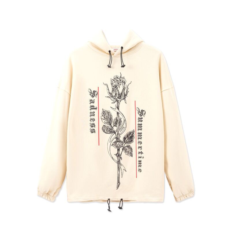 Áo Hoodie AODEC O2 Summertime Sadness Beige