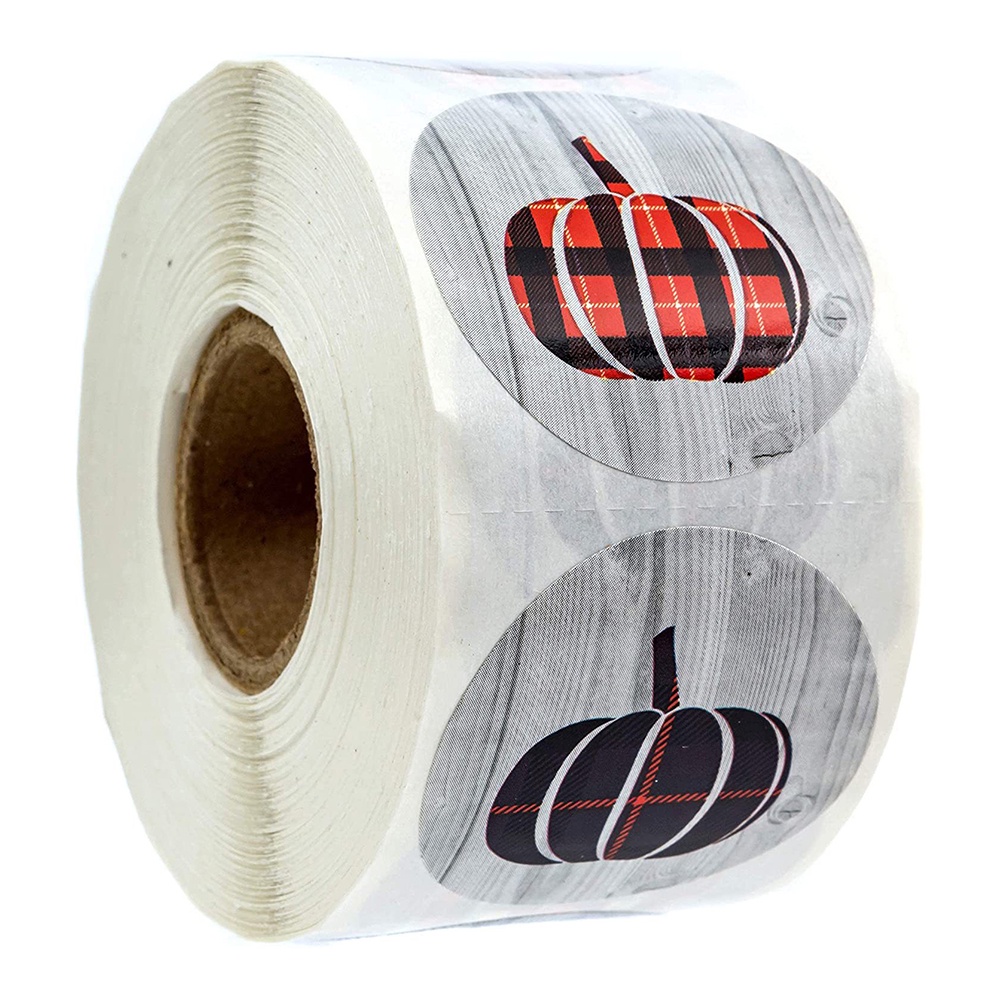 500 Chiếc Halloween Skeleton Tròn Miếng Dán Phong Bì / Dán Niêm Phong / Ba Lô Kẹo / Trang Trí Hallow