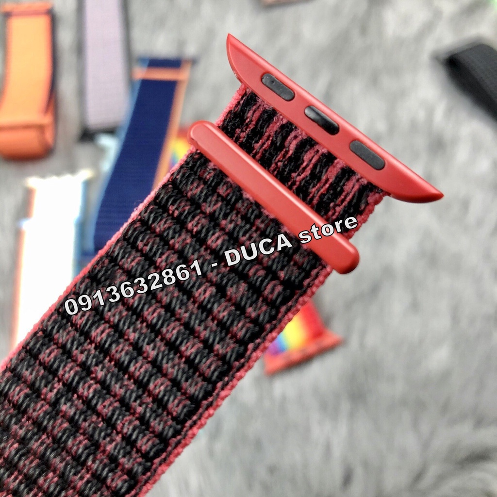 Dây Vải Apple Watch seri 1/2/3/4/5/6/7/SE và đồng hồ thông minh T500, HW12, HW22, .... đủ SIZE 38/40/41 - 42/44/45