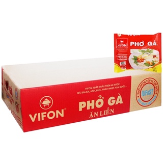 THÙNG 30 GÓI PHỞ BÒ/ PHỞ GÀ VIFON