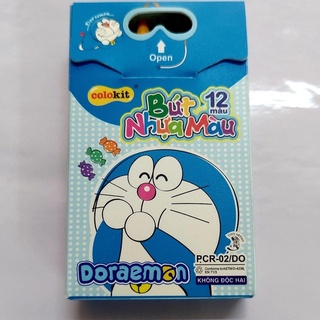 Bút chì nhựa 12 màu colokit thiên long pcr-02