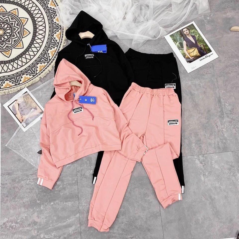 Sét bộ nỉ Thêu chữ L1