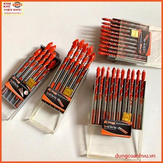 Bộ 4 mũi khoan cao cấp kapusi 6, 8, 10, 12 - mũi khoan kapusi