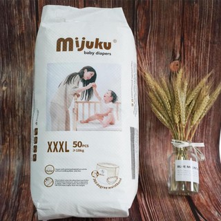 Bỉm mijuku 100 miếng size s - m - l - xl - xxl - xxxl