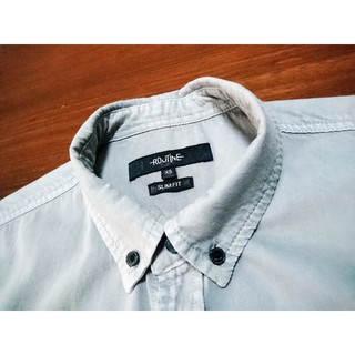 Áo Sơ Mi Denim Tay Ngắn
