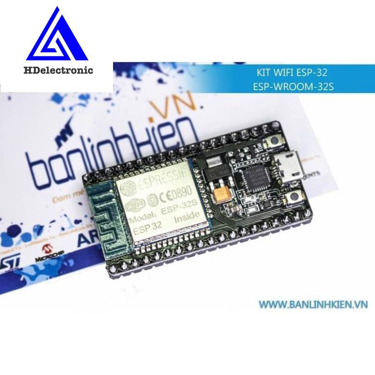 KIT WIFI ESP-32 ESP-WROOM-32S zin