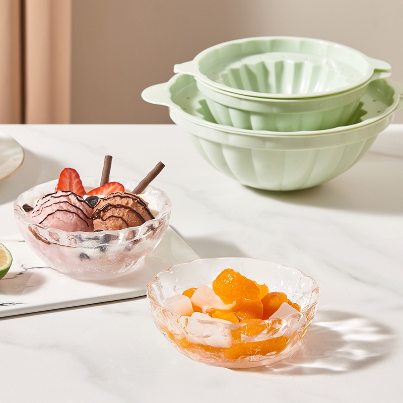 Khuôn Làm Đá/Trái Cây/Salad Trang Trí Tủ Lạnh Sáng Tạo
