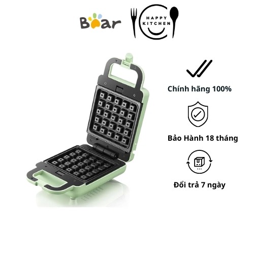 Máy Kẹp Nướng Bánh Bear DBC-P06N2 - Hàng Chính Hãng Nội Địa Trung Quốc - Bảo Hành 12 Tháng