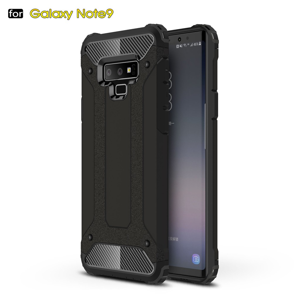 Ốp điện thoại chống sốc bảo vệ 2 lớp thiết kế bền đẹp cho Samsung Galaxy Note 9