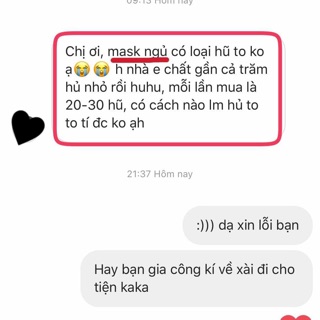 MẶT NẠ NGỦ HANDMADE