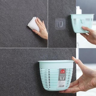 Giỏ Đựng Đồ Hít Tường 0519 ( Chat chọn màu )