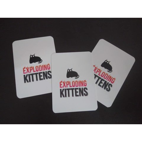 TRÒ CHƠI VUI NHỘN - MÈO NỔ - EXPLODING KITTEN - PHIÊN BẢN 16 - TIẾNG ANH - HỘP ĐỎ