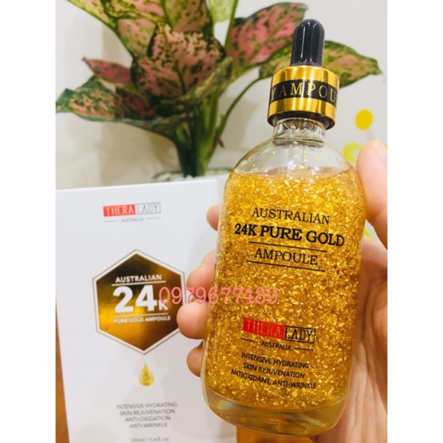 Serum Australia 24k Pure Gold Ampoule 100ml (serum tinh chất vàng 24k