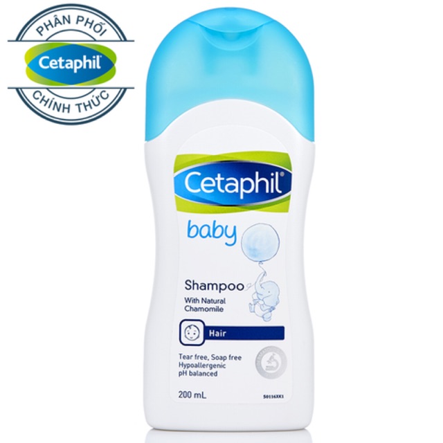 Dầu Gội Trẻ Em Cetaphil Baby Shampoo 200ml