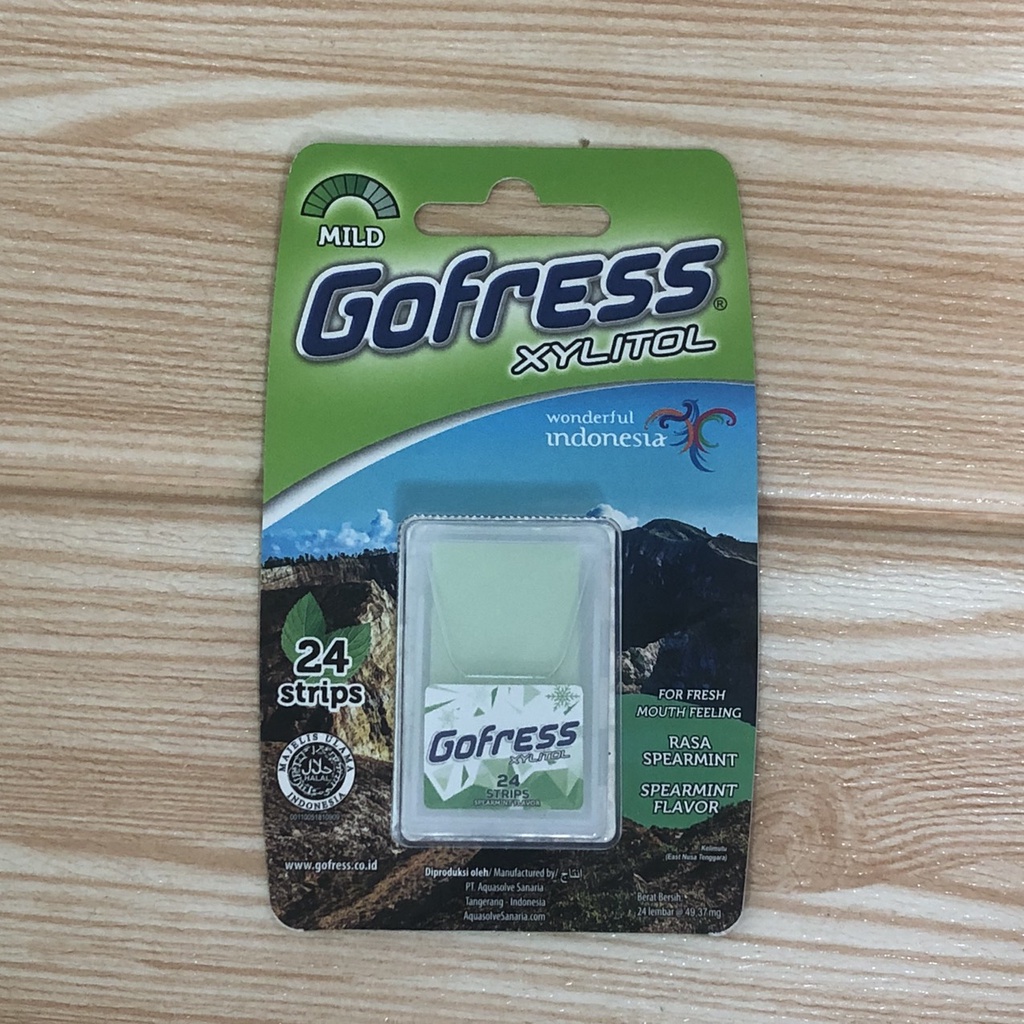 Kẹo Lá Ngậm Thơm Miệng Gofress