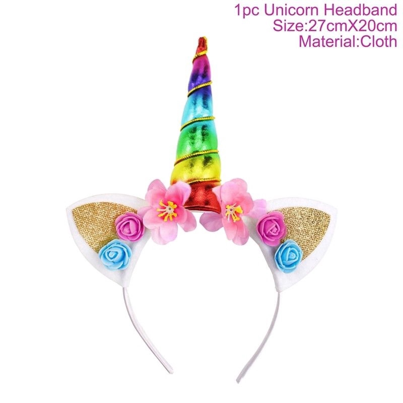 Băng Đô Cài Tóc Hình Sừng Kì Lân