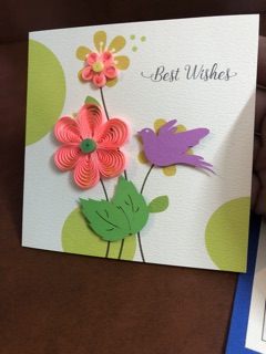 5 thiệp quilling, thiệp handmade giấy xoắn 10.5cmx10.5cm, giao mẫu ngẫu nhiên