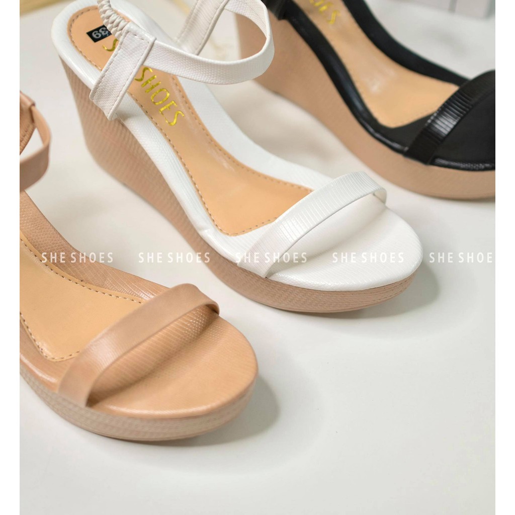 Giày sandal đế xuồng ♥️Freeship♥️ sandal quai ngang 9p siêu xinh. ĐỘC QUYỀN BỞI SHE SHOES