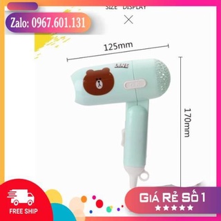 Máy Sấy Tóc Mini Icon Siêu Kute ❣️2 Chế Độ Gấp Gọn❣️
