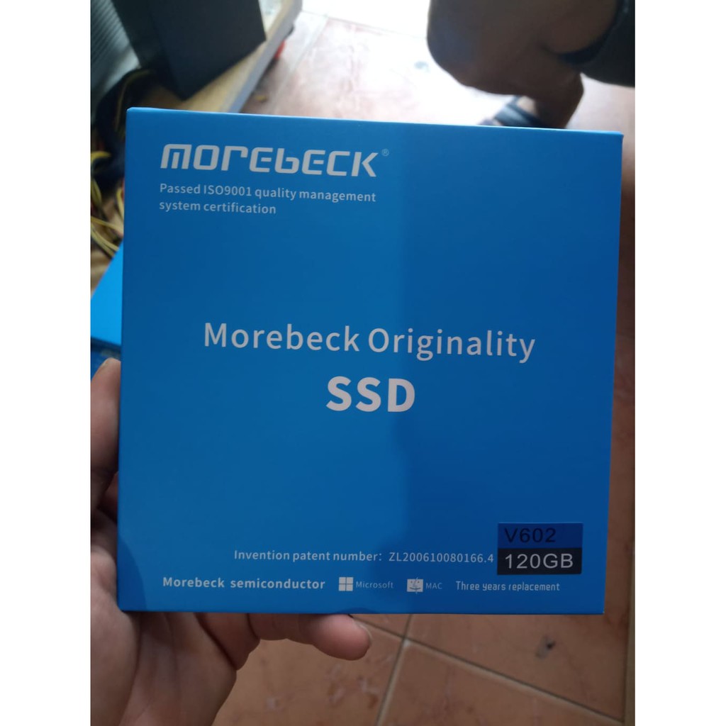 Ổ cứng SSD MoreBeck 120GB Sata3 New